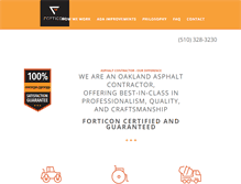 Tablet Screenshot of forticon.com